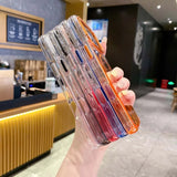 Transparent Gradient  Magnetic Phone Case for iPhone