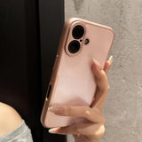 Simple Frosted Anti-fall Mobile Phone Case For iPhone