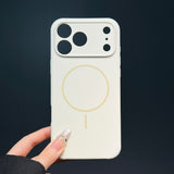 Liquid Silicone Magnetic Phone Case For iPhone