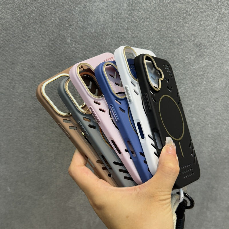 Magnetic Breathable Phone Case For iPhone