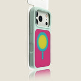 Color-blocked Magnetic Phone Case For iPhone