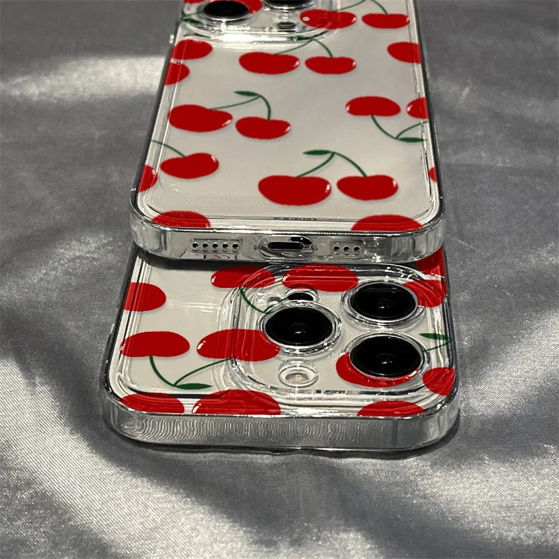 Red Cherry Phone Case For iPhone