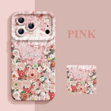 Oil Painting Flower Phone Case For iPhone
