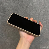 Matte Large View Window Soft Phone Case For iPhone