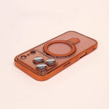 Transparent Stand Soft Phone Case For iPhone