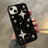 3D Rhinestone Star Phone Case For iPhone