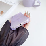 Frosted Semi-Transparent Soft Phone Case For iPhone