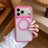 Minimalist Polka Dot Phone Case For iPhone