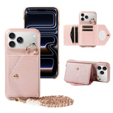 PU Leather Phone Wallet Case For iPhone