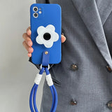 Flower Silicone Phone Case For iPhone