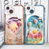Landscape Anti-fall Phone Case For iPhone