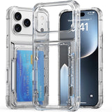 Transparent Flip Phone Case For iPhone