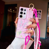 Painted Crossbody Phone Case For Samsung