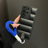 Down Jacket Lanyard Case For Samsung