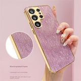 Electroplating Glitter Phone Case For Samsung