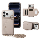 PU Leather Phone Wallet Case For iPhone