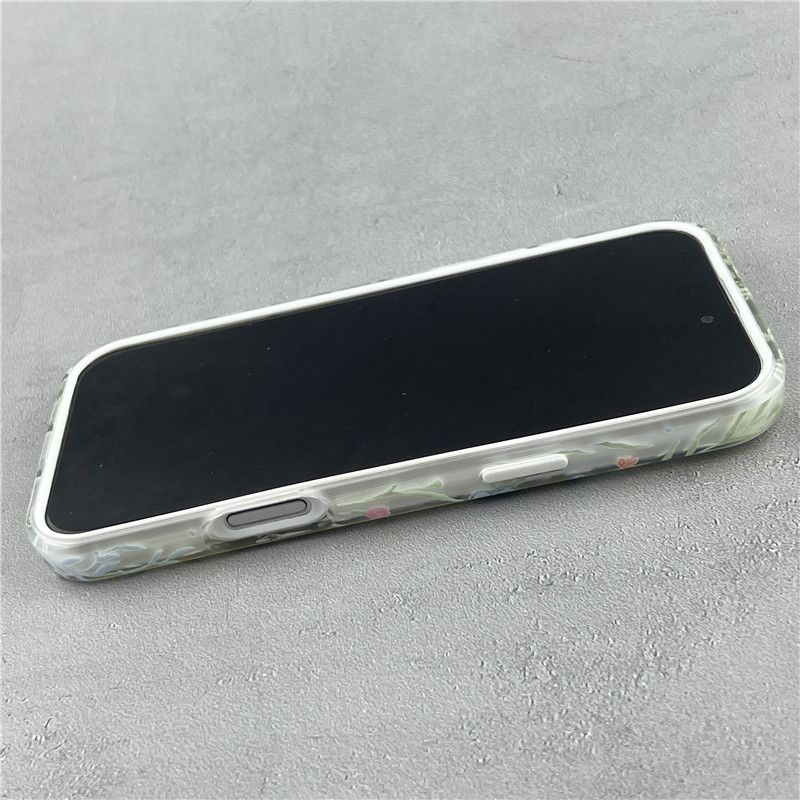 2 in 1 Flower Phone Case For iPhone