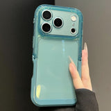 Invisible Stand Transparent Drop-Proof Phone Case For iPhone