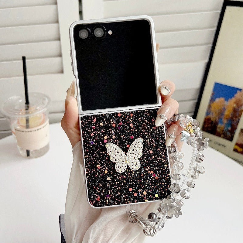 3D Flower Phone Case For Samsung Z Flip 7 6 5 4 3