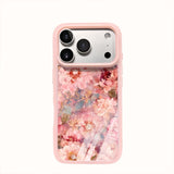 Pink Floral Phone Case For iPhone