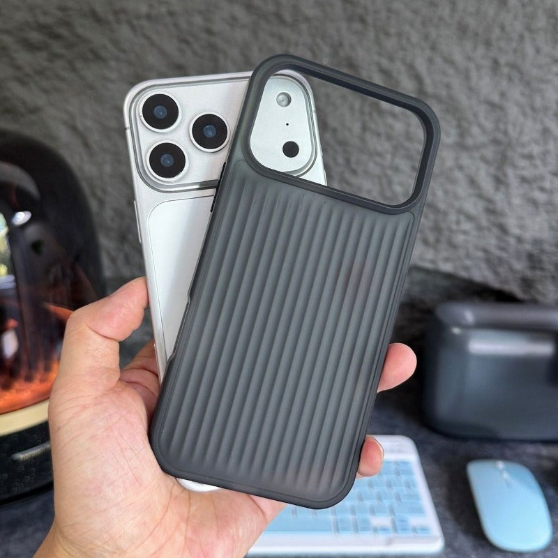 Frosted Corrugated Phone Case For iPhone