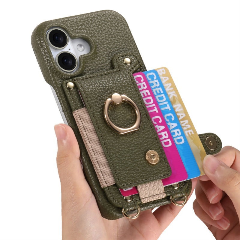 Magnetic Anti-fall Mobile Phone Case For iPhone