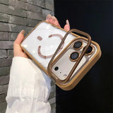 Luxury Bracket Stand Magnetic With Lens Protector Phone Case for iPhone