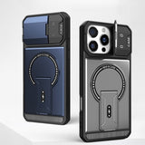 Magnetic Bracket Phone Case For iPhone