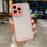 Transparent Night Light Neon Luminous Soft Phone Case For iPhone