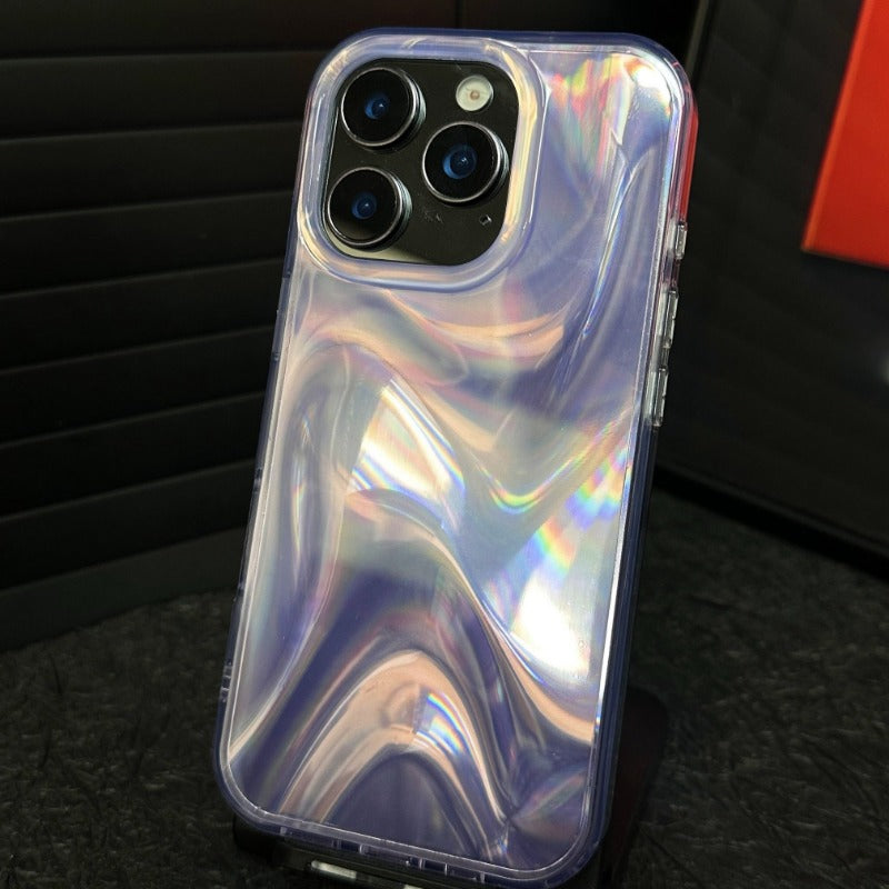 Blurred Flowing Light Phone Case For iPhone
