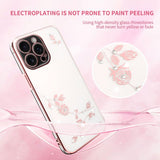 Flower Transparent Phone Case For iPhone