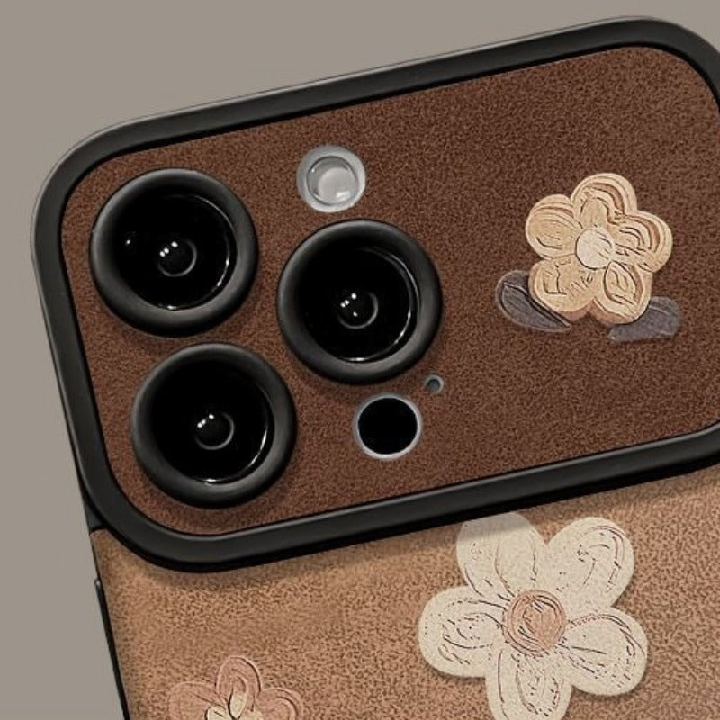 Flower Lanyard Phone Case For iPhone