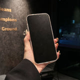 Acrylic Transparent Magnetic Phone Case For iPhone