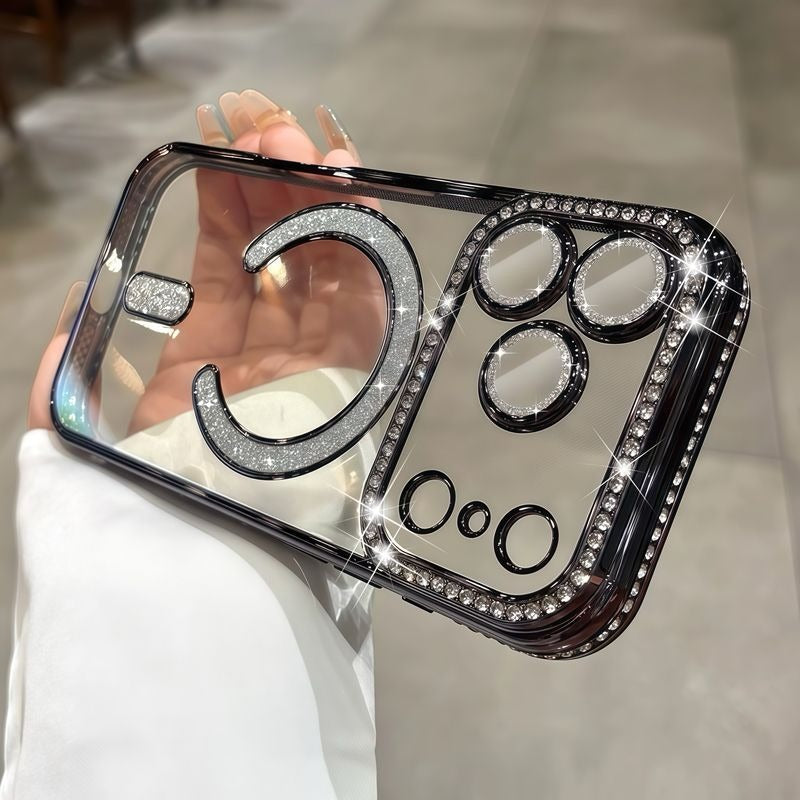 Magnetic Transparent Phone Case For iPhone