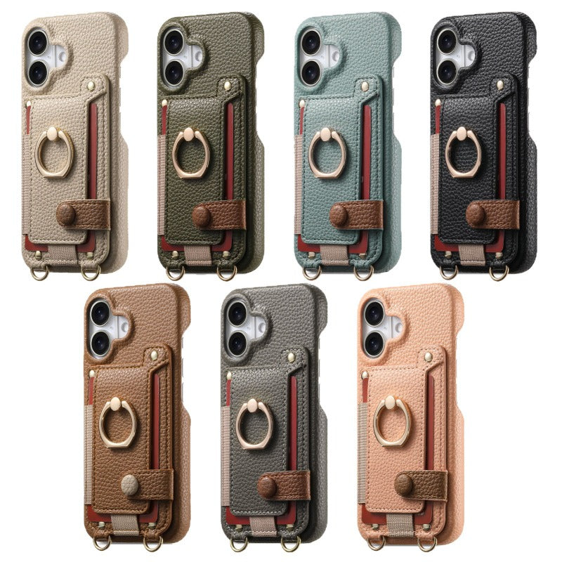 Magnetic Anti-fall Mobile Phone Case For iPhone