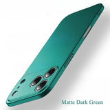 Slim Matte Hard PC Case For iPhone