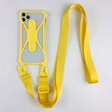 Universal Lanyard Silicone Sports Strap Neck Hanging Rope Sling Chain For Phone