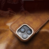 Metal Lens Magnetic Phone Case For iPhone