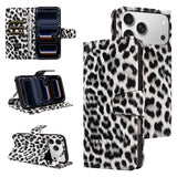 Leopard Print Leather Phone Case For iPhone