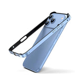 Hybrid Silicone Frame Aluminum Metal Case For iPhone Better Heat Alloy Bumper Accessories