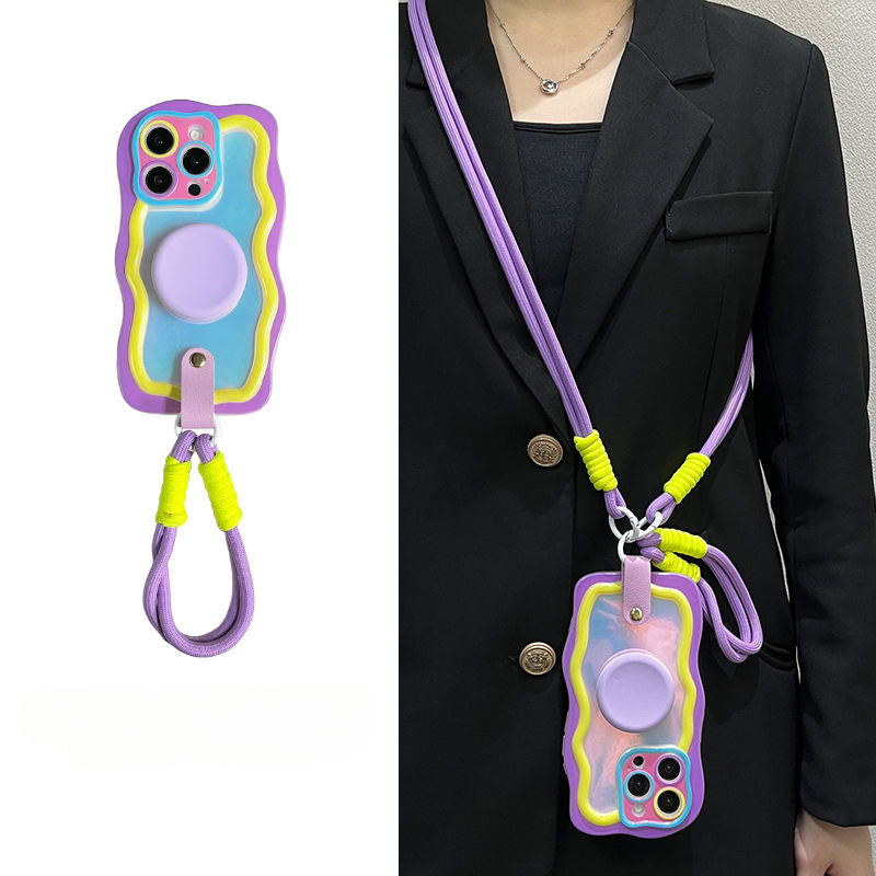 Contrast Color Phone Case For iPhone