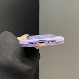 Invisible Stand Transparent Drop-Proof Phone Case For iPhone