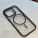 Transparent Acrylic Simple Magnetic Phone Case For iPhone