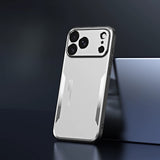 Metal Frosted Shockproof Phone Case For iPhone