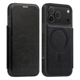 Leather Magnetic Flip Phone Case For iPhone