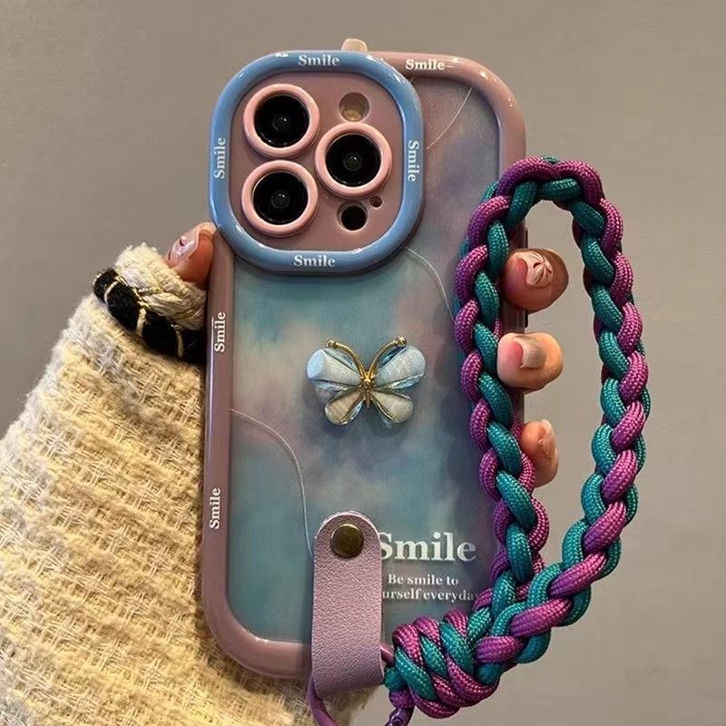 Blue Butterfly Phone Case  For iPhone