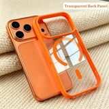 Transparent Wireless Charge Phone Case For iPhone