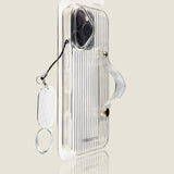 Transparent Wristband Anti-fall Phone Case For iPhone