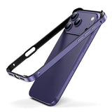 Hybrid Silicone Frame Aluminum Metal Case For iPhone Better Heat Alloy Bumper Accessories