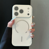 Lychee-textured Frosted Magnetic Phone Case For iPhone